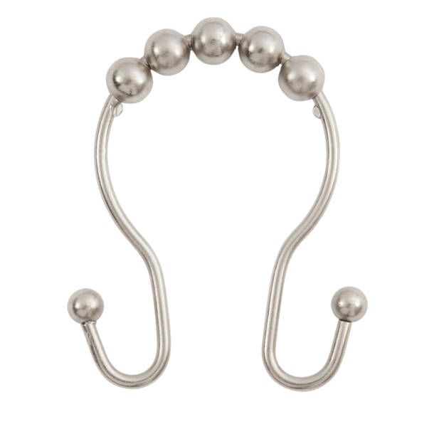 Fleur De Lis Living Menoher Floral Embroidered SemiSheer Single Shower